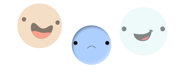 3 emojis (VÆNNER), der står